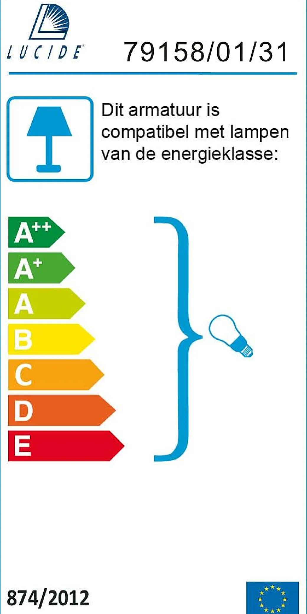 Lucide Plafondlamp Fresh Wit 27Cm E27|Brico Sale