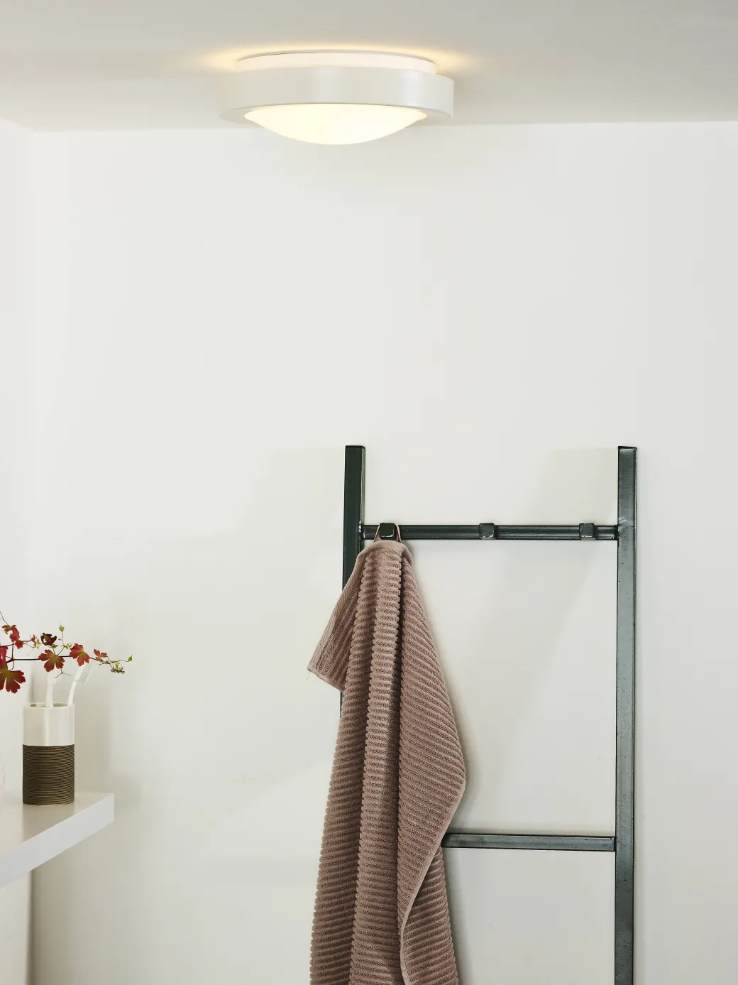 Lucide Plafondlamp Fresh Wit 27Cm E27|Brico Sale