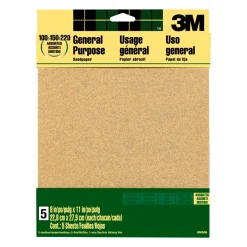 Brico Schuurpapier-3M Schuurpapier Aluminiumoxide Assortiment Korrels 5St/Pak
