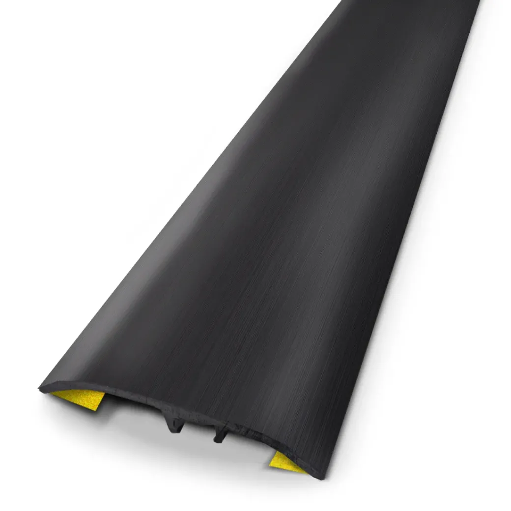 Brico Profielen-3M Universele Drempel Geborsteld Aluminium Zwart 37Mm/83Cm