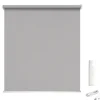 Brico Isolerende Raamdecoratie-Madeco 1898 E-Roll Gemotoriseerd Screen Rolgordijn Grijs 120X250Cm