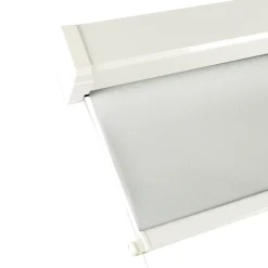 Brico Isolerende Raamdecoratie-Madeco 1910 E-Roll Lichtdoorlatend Rolgordijn Wit 120X180Cm