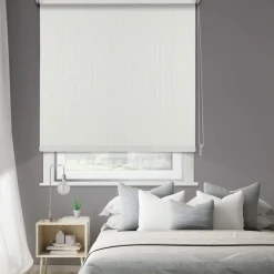 Brico Isolerende Raamdecoratie-Madeco 1692 Thermisch Verduisterende Rolgordijn Wit 90X190Cm