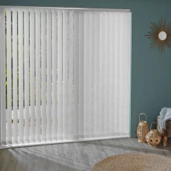 Brico Lamellen-Madeco 3474 Verticale Lamellen Corona 5 Stuks Wit 8,9 X 280 Cm
