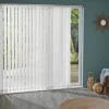 Brico Lamellen-Madeco 3213 Verticale Lamellen Deluxe 5 Stuks Wit 8,9 X 280 Cm