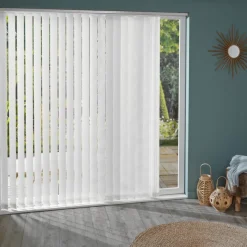 Brico Lamellen-Madeco 3213 Verticale Lamellen Deluxe 5 Stuks Wit 8,9 X 280 Cm