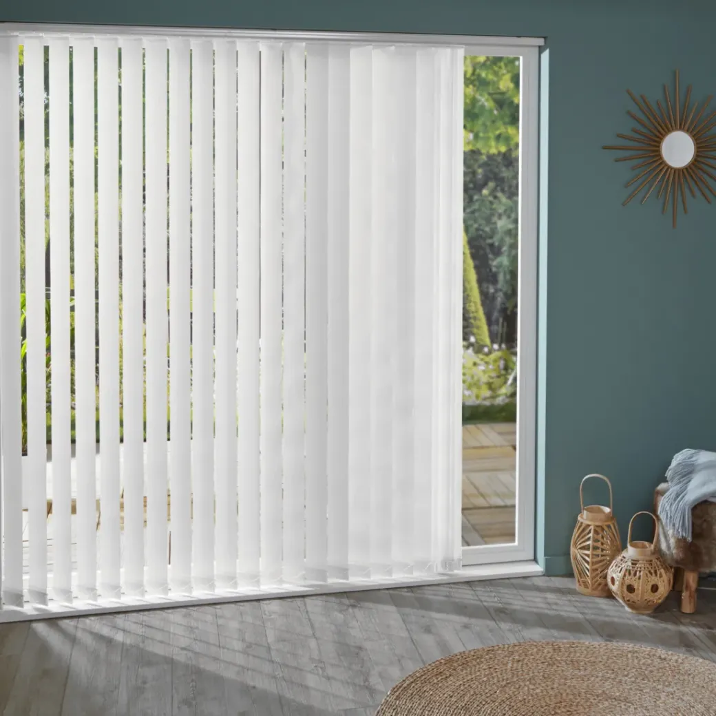 Brico Lamellen-Madeco 3213 Verticale Lamellen Deluxe 5 Stuks Wit 8,9 X 280 Cm