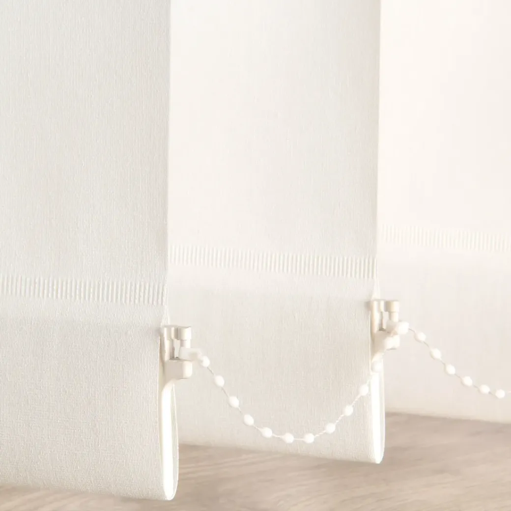 Brico Lamellen-Madeco 3213 Verticale Lamellen Deluxe 5 Stuks Wit 8,9 X 280 Cm