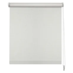 Brico Isolerende Raamdecoratie-Madeco Manueel Lichtdoorlatend Rolgordijn Wit 1791 210X190Cm