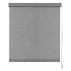 Brico Isolerende Raamdecoratie-Madeco Thermisch Lichtdoorlatend Rolgordijn Lichtgrijs 1898 150X190Cm