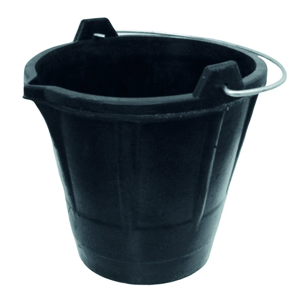 Martens Bouwemmer Met Tuit Rubber 12 Liter|Brico Best