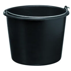 Martens Bouwemmer Zwart 12L|Brico