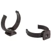 Martens Clipbeugel Pvc Bruin 50 Mm - 6 Stuks|Brico Discount