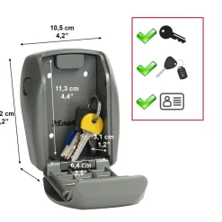 Brico Kluizen-Master Lock Miniveiligheidskoffer