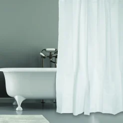 Msv Douchegordijn Wit 180Cm|Brico Online