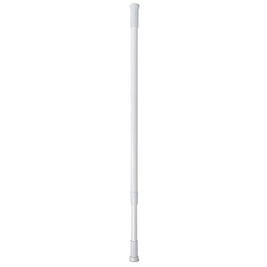 Msv Douchestang 70-120Cm Uitschuifbaar Wit|Brico Discount