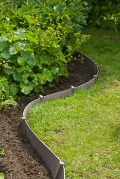 Brico Opsluitbanden & Boordstenen-Nature Tuinborder Pe Taupe 3Mm - H15Cmx10M