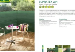 Brico Balkonschermen-Nortene Balkonscherm Supratex Groen 10X1,5M