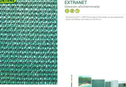 Brico Balkonschermen-Nortene Zichtdoek Zichtbelemmering Extranet Groen 1X3M