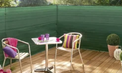 Brico Balkonschermen-Nortene Zichtdoek Zichtbelemmering Supratex Groen 1,2X5M