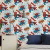 Brico Behang Kinderkamer-Papierbehang Spiderman Pow!