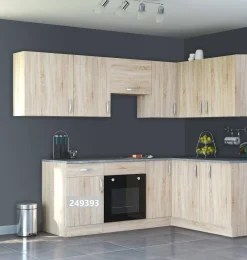 Paprika Onderkast 50Cm Geborsteld Eik Melamine|Brico Outlet