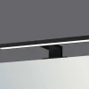 Parma Ledverlichting Spiegel 30Cm Zwart|Brico Hot