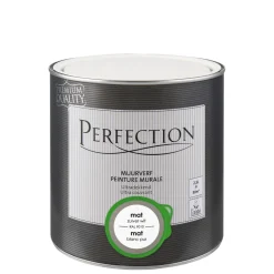 Brico Muurverf-Perfection Muurverf Ultradekkend Mat Ral 9010 2,5L