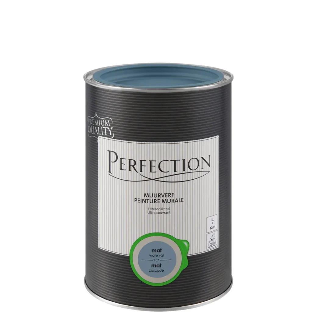 Brico Muurverf-Perfection Ultradekkende Muurverf Waterval Mat 1L