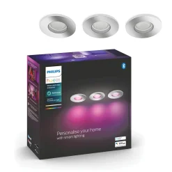 Philips Hue Inbouwspot Xamento Chroom 9,3Cm Gu10 5,7W 3 Stuks|Brico Sale