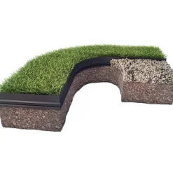 Brico Opsluitbanden & Boordstenen-Professionele Kunststof Randbegrenzing B-Edge Pro Xl 15M - Zwart
