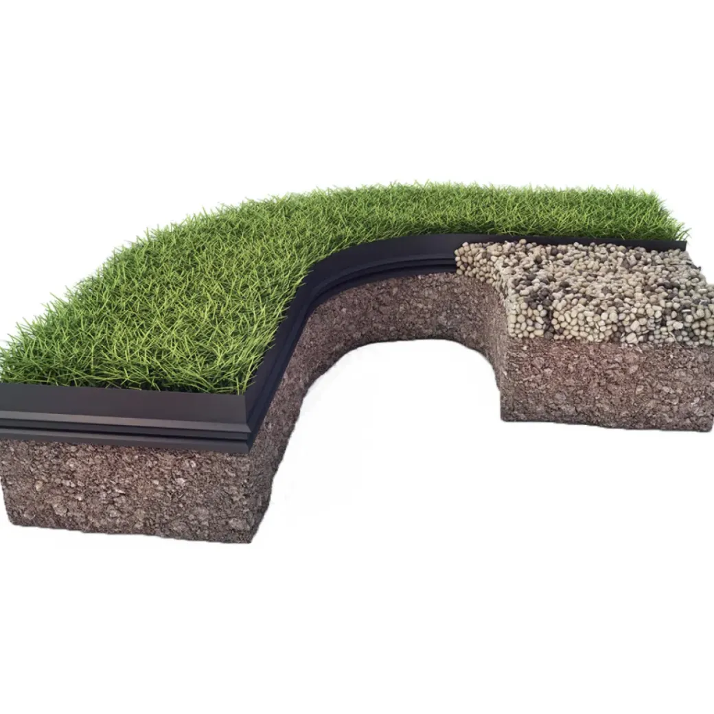 Brico Opsluitbanden & Boordstenen-Professionele Kunststof Randbegrenzing B-Edge Pro Xl 15M - Zwart