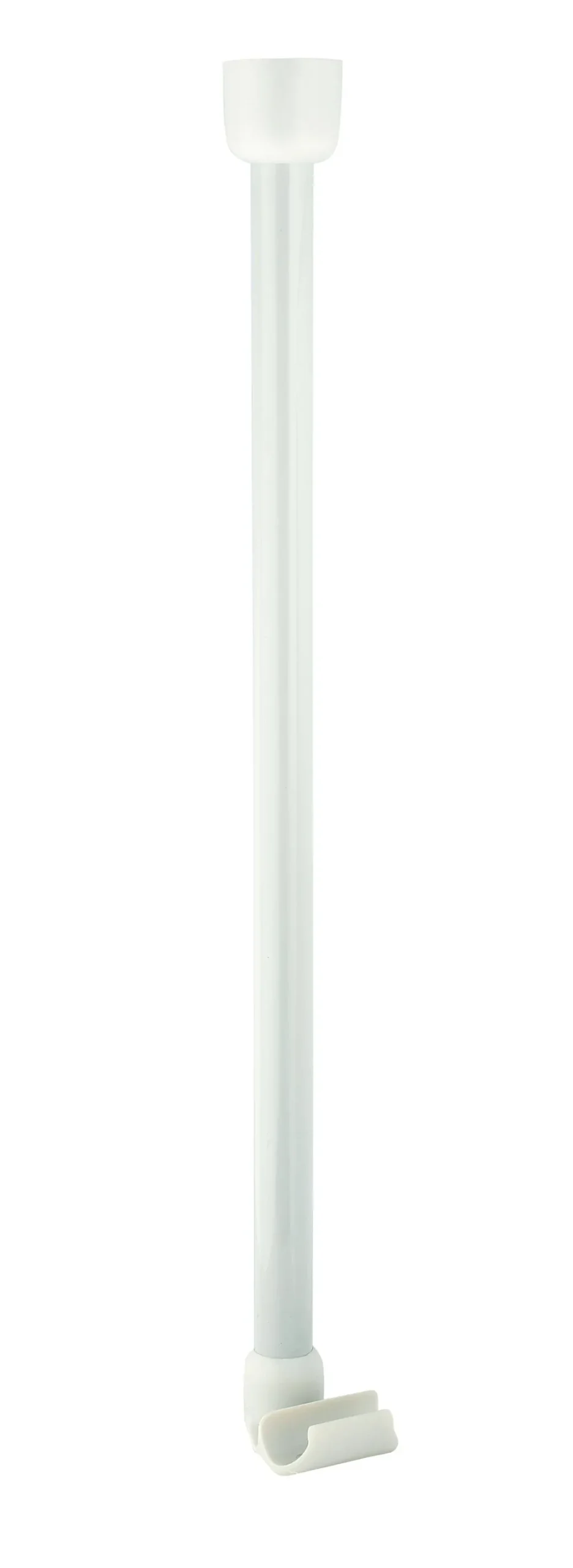 Ridder Douchegordijnstangsteun 55Cm Wit|Brico Clearance