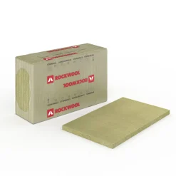 Rockwool Isolatieplaat Plus - Steenwol - Rd-Waarde 1,13M² K/W - 45Mm - 100X60Cm - 4,8M² - 8 Stuks|Brico