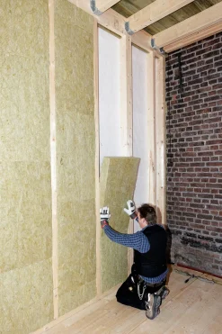 Rockwool Isolatieplaat Plus - Steenwol - Rd-Waarde 2M² K/W - 70Mm - 100X60Cm - 3,6M² - 6 Stuks|Brico Discount