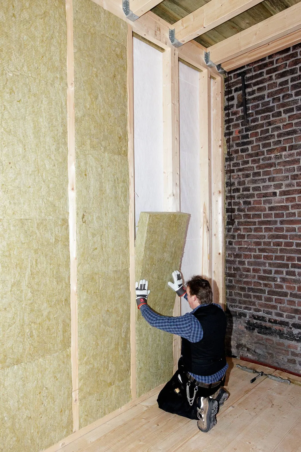 Rockwool Isolatieplaat Plus - Steenwol - Rd-Waarde 2M² K/W - 70Mm - 100X60Cm - 3,6M² - 6 Stuks|Brico Discount