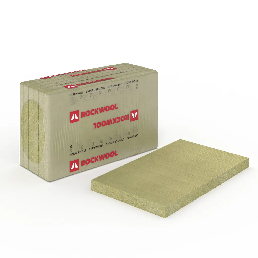 Rockwool Isolatieplaat Plus - Steenwol - Rd-Waarde 2M² K/W - 70Mm - 100X60Cm - 3,6M² - 6 Stuks|Brico Discount