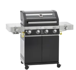 Brico Gasbarbecue-Rosle Gasbarbecue Videro G4-S Vario 30Mbar 81,5X65,5X65,5Cm