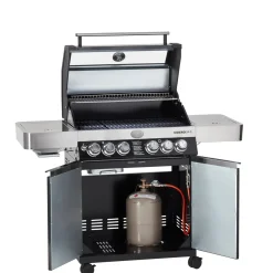 Brico Gasbarbecue-Rosle Gasbarbecue Videro G4-S Vario 30Mbar 81,5X65,5X65,5Cm