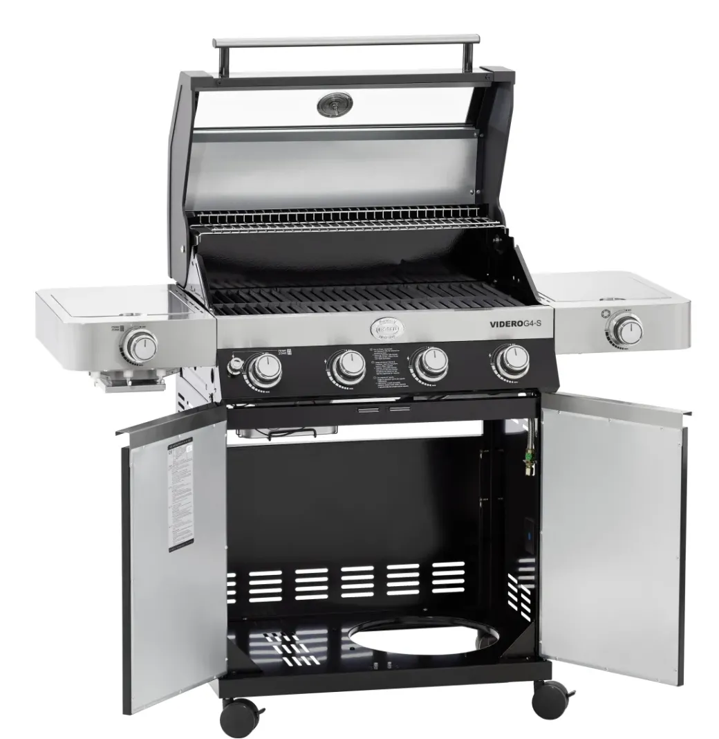 Brico Gasbarbecue-Rosle Gasbarbecue Videro G4-S Vario 30Mbar 81,5X65,5X65,5Cm