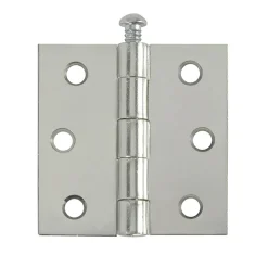 Brico Hoek- & Ankerwerk-Scharnier Met Stalen Pen 63X63Mm Gegalvaniseerd 2 Stuks