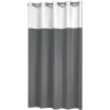 Sealskin Douchegordijn Double Polyester/Katoen 180X200Cm Grijs|Brico Clearance