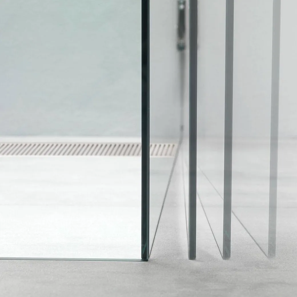 Sealskin I Am Pendeldeur (Rechterdeel) Voor Een Nis Van 1000Mm Roestvrij Staal| Helder Glas + Antikalk|Brico Clearance