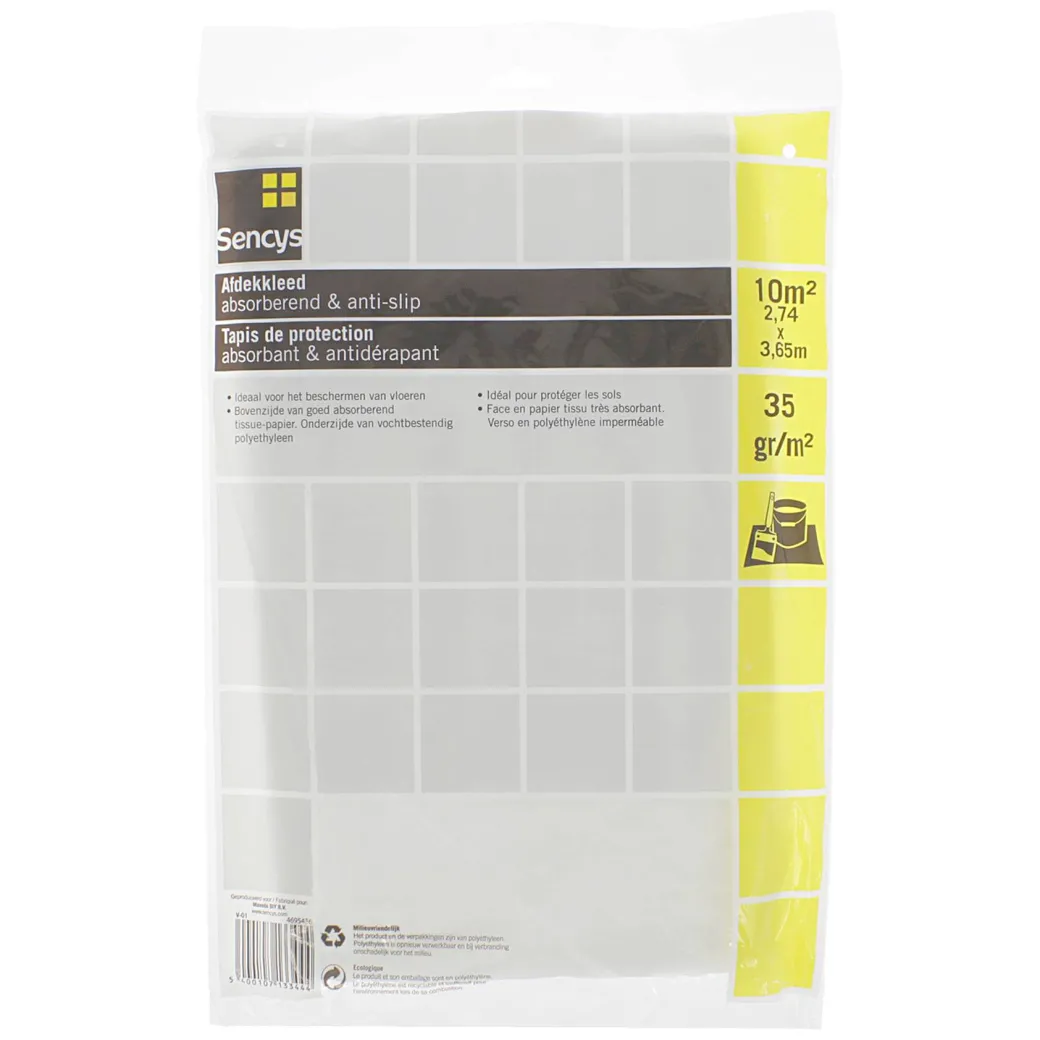 Sencys Absorberend Dekkleed 3,65X2,75M|Brico Best
