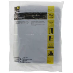 Sencys Afdekfolie Extra Sterk Zwart 4X5M|Brico Online