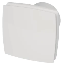 Sencys Badkamerventilator Deco Wit O100Mm 12V Timer Vochtsensor Ce|Brico Best