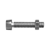 Brico Bouten-Sencys Cilinderkop Bout Gegalvaniseerd Staal M5 X 40 Mm - 10 Stuks