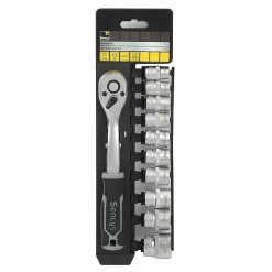 Sencys Dopsleutelset – 11 Stuks|Brico Hot