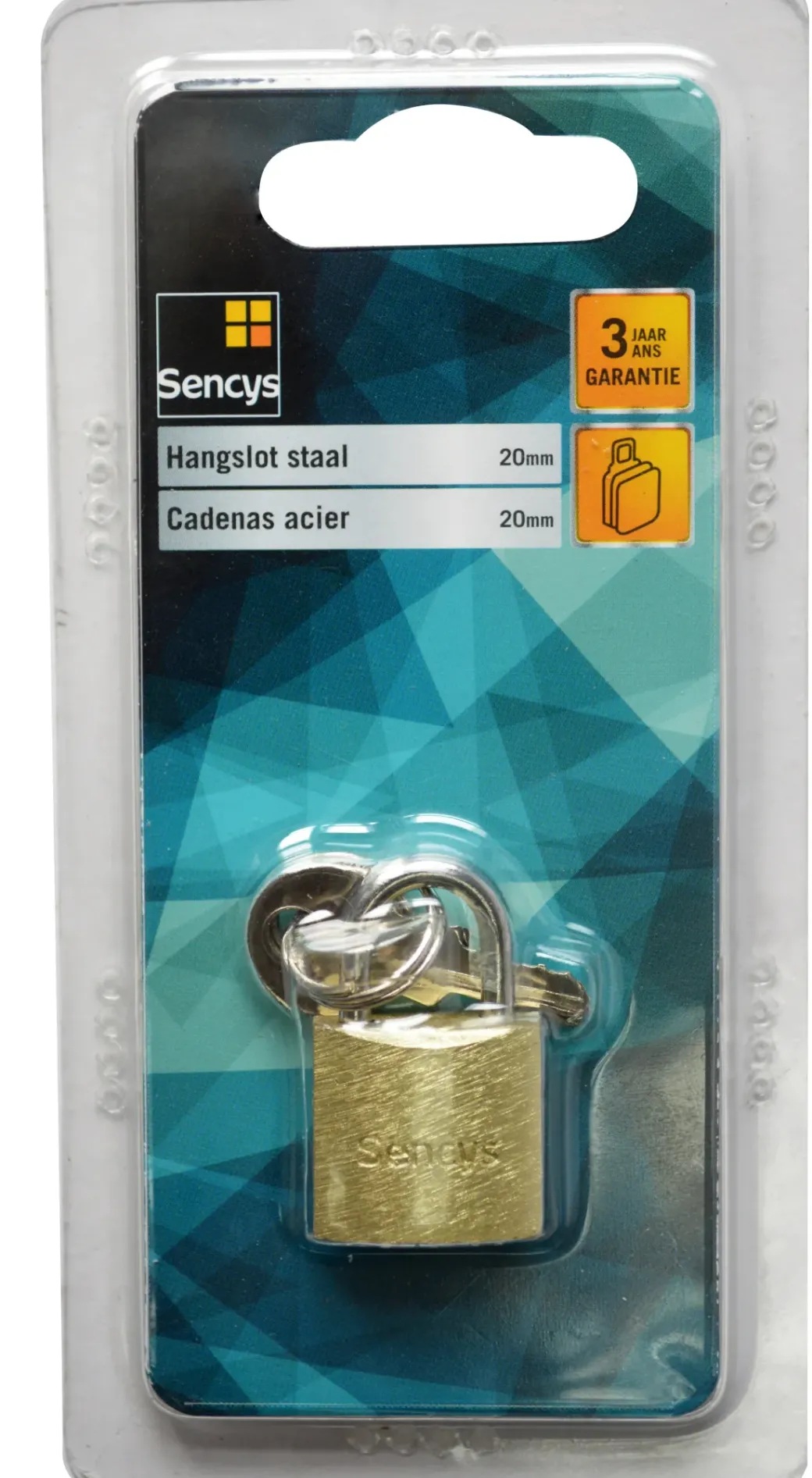 Brico Hangsloten-Sencys Hangslot Staal 20Mm