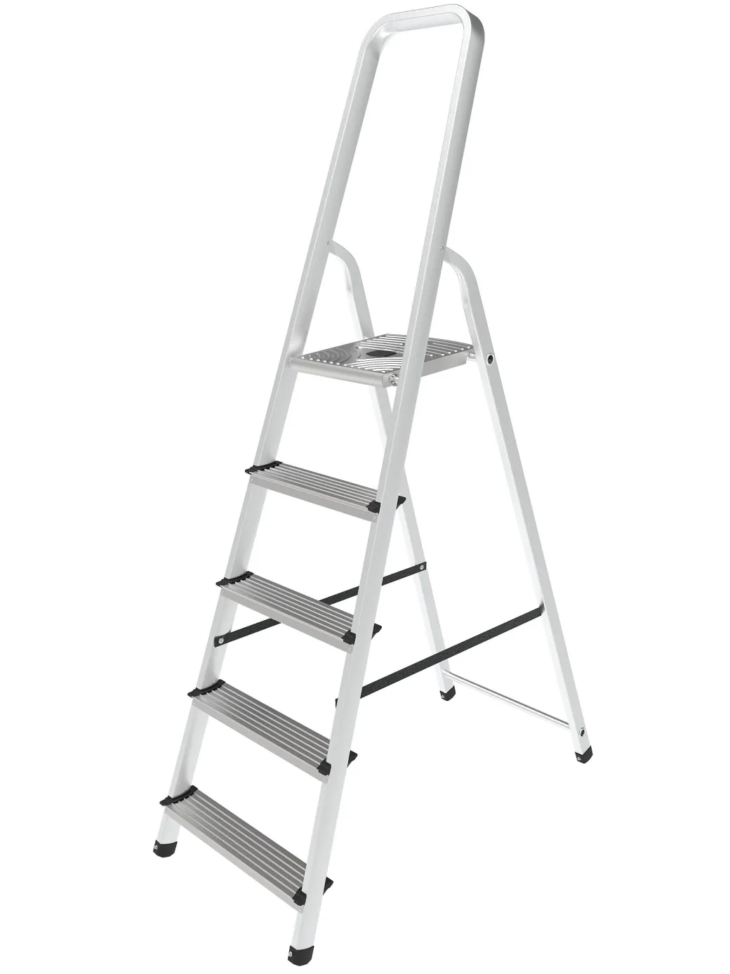 Sencys Huishoudtrap Aluminium 5-Treeds|Brico Sale